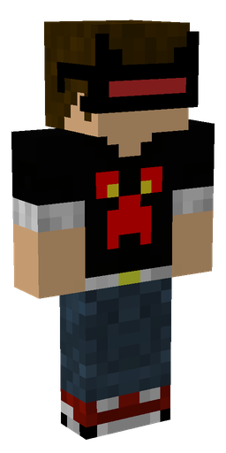 Скин lukepker в 3D