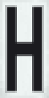 Буква H на флаге
