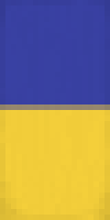 Флаг Украины в Майнкрафте