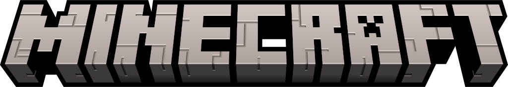 Обычный логотип: MINECRAFT