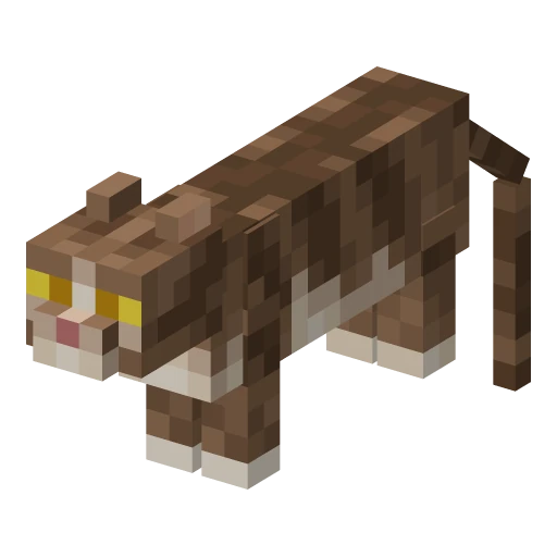 Кошка в Minecraft