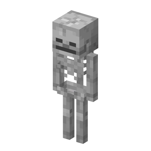 Скелет в Minecraft