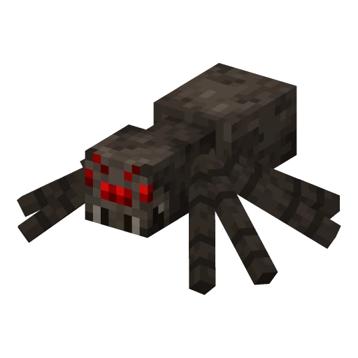 Паук в Minecraft