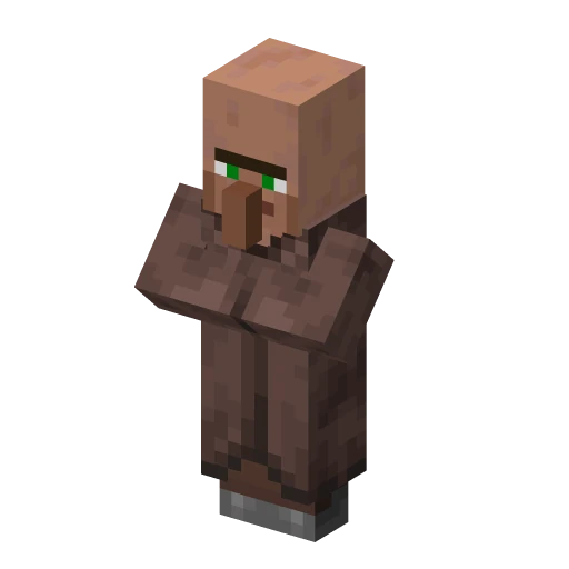 Крестьянин в Minecraft