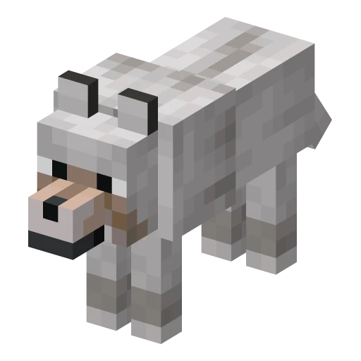 Волк в Minecraft